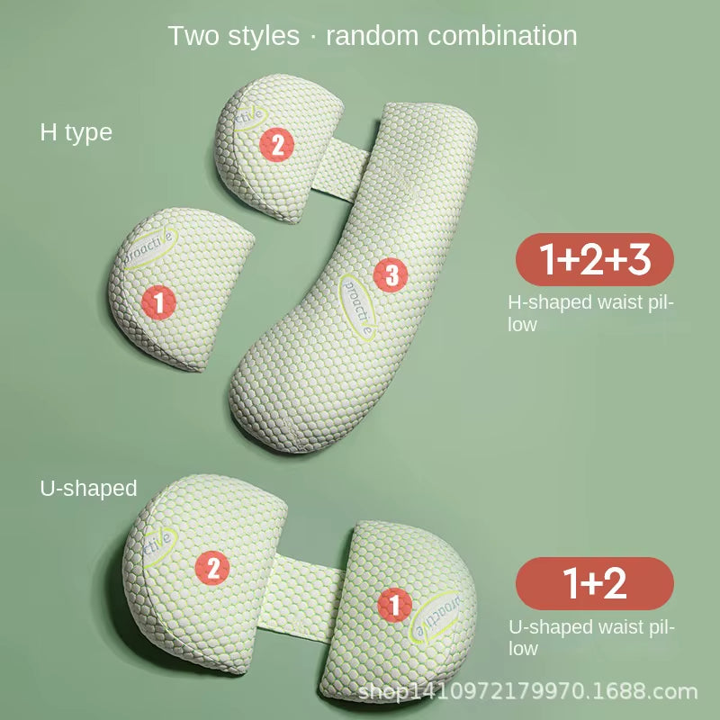 Pregnancy Pillow Soft U-Shaped Lumbar Side Sleeper Cushion Pregnant Women Maternity Pillow Pads Tummy Pillows Pregnancy Supplies